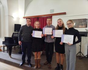 Okresní soutěž komorních souborů v Klatovech