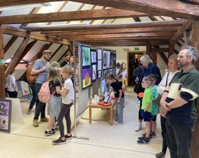 Vernisáž výstavy VO – Ateliér ZUŠ